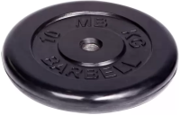Диск обрезиненный, 10 кг диаметр 31 мм «BARBELL»