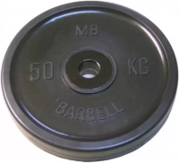 Диск олимпийский, 50 кг диаметр 51 мм «BARBELL»