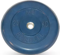Диск обрезиненный, 2.5 кг диаметр 26 мм «BARBELL»