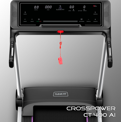 CrossPower CT 400 AI Беговая дорожка «Clear Fit»