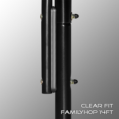 Батут FamilyHop «Clear Fit» диаметр - 4.27 м (14 FT)